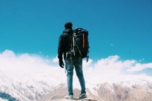 Photo by Pawan Yadav: https://www.pexels.com/photo/photo-of-man-standing-on-top-of-mountain-2577274/